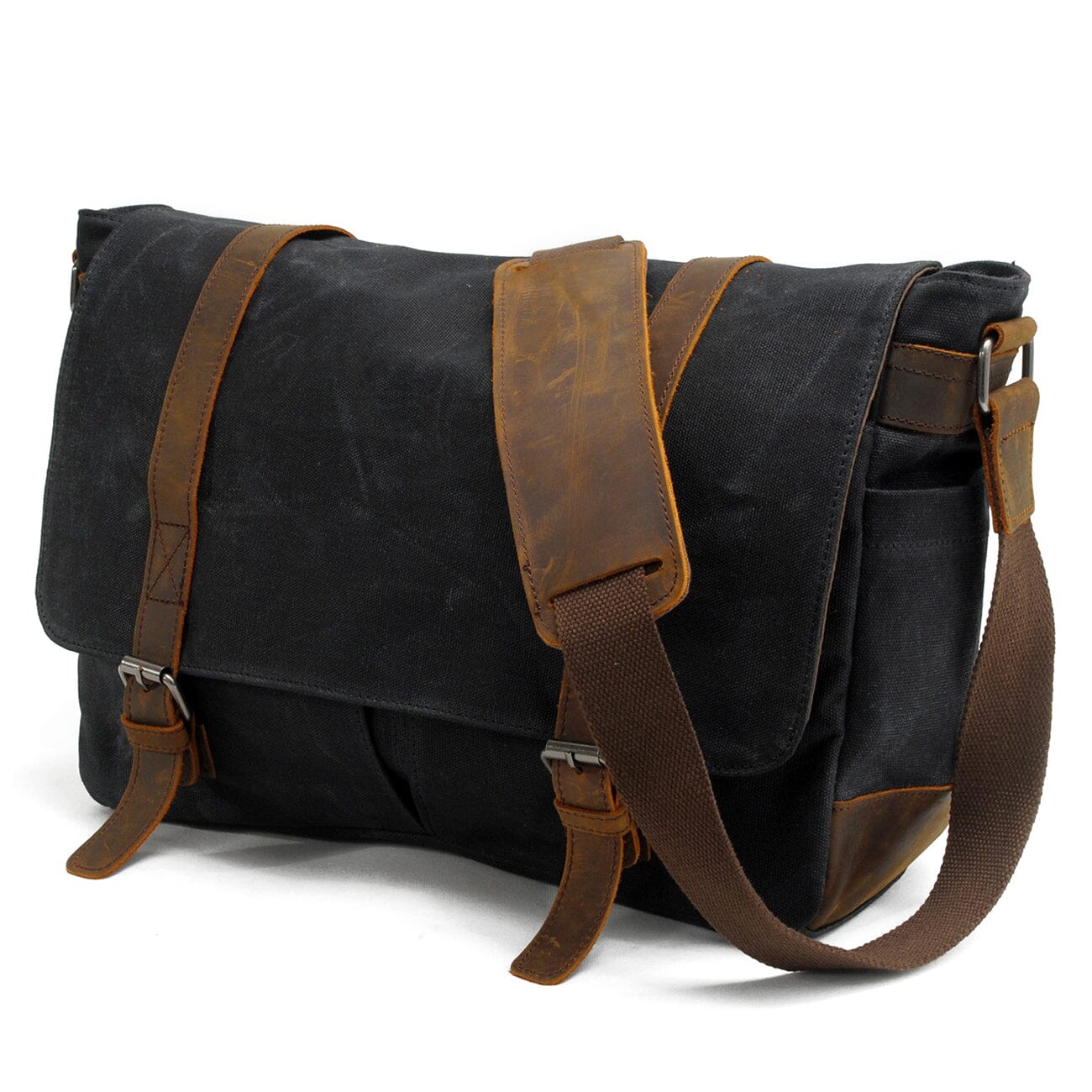 Canvas Laptop Messenger Tas | UrbanEdge – Stijlvol en Functioneel voor Werk en Reizen