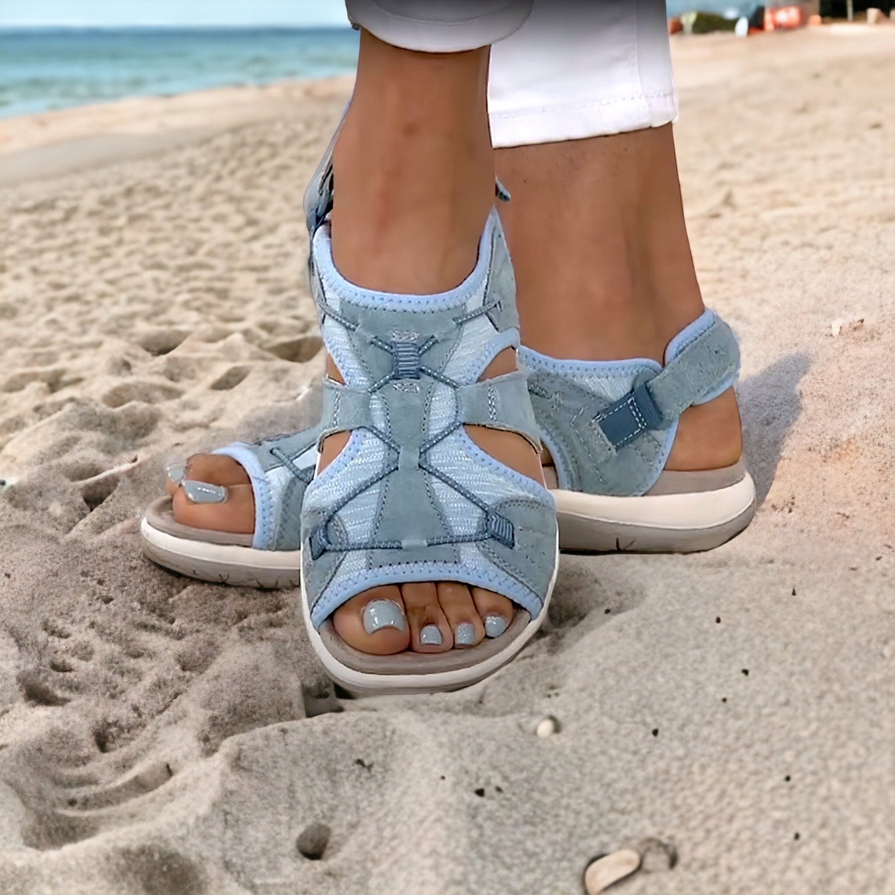 ComfortFlat - Orthopedische Sandalen voor Dames | Comfortabele en Stijlvolle Zomerschoenen