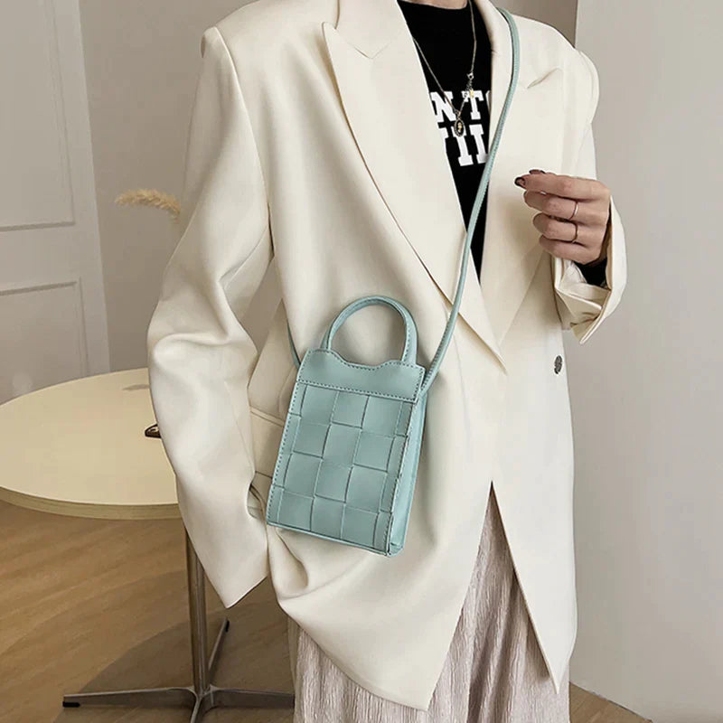 Livia - Gevlochten Vegan Leren Handtas voor Dames | Duurzame en Stijlvolle Handtas