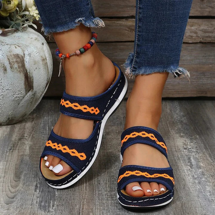 Sophie – Stijlvolle Orthopedische Zomersandalen | Comfortabele Sandalen voor Dames