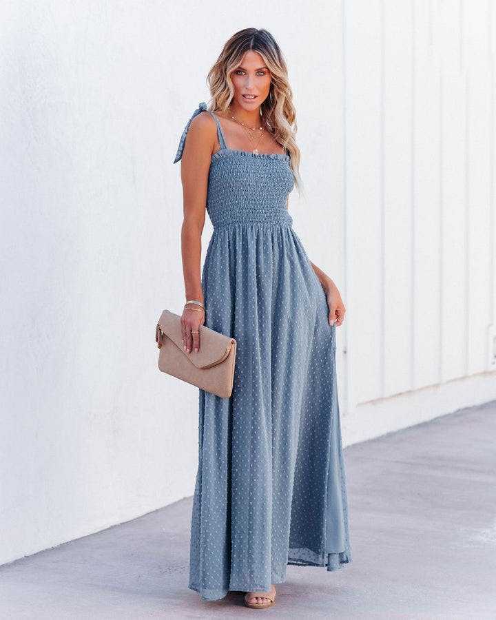 Boho Bruiloftsgast Maxi Jurk | Elegante Bohemian Jurk voor Bruiloften en Feestelijke Gelegenheden