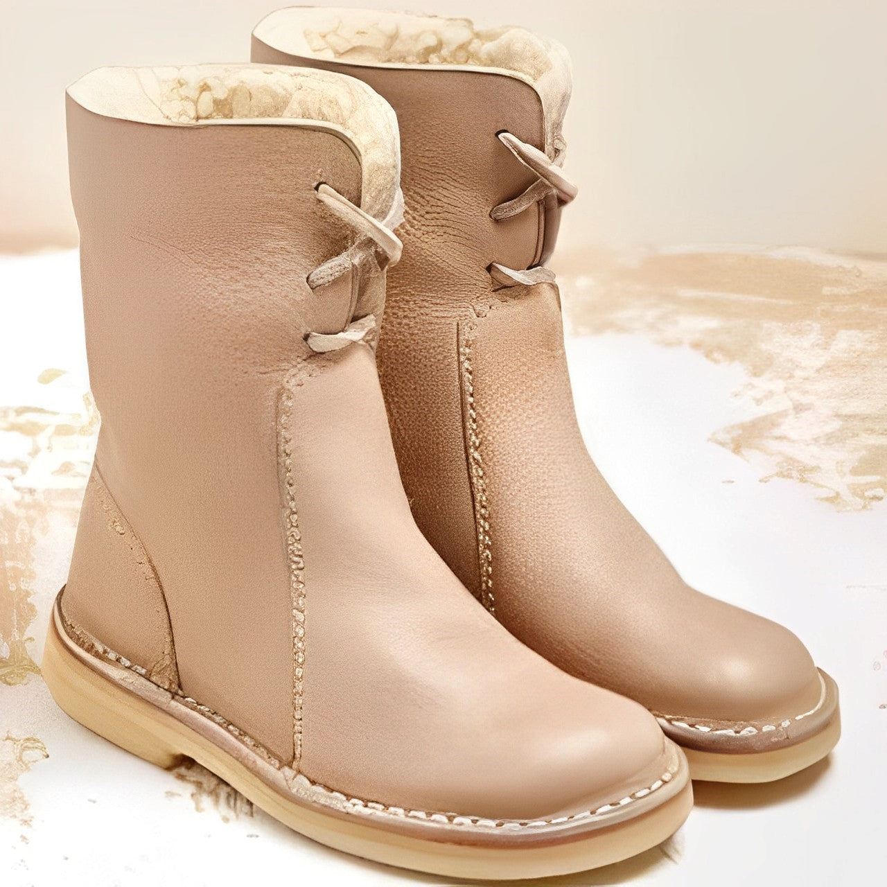 Winter Laarzen voor Dames - Waterdicht met Warm Wollfutter