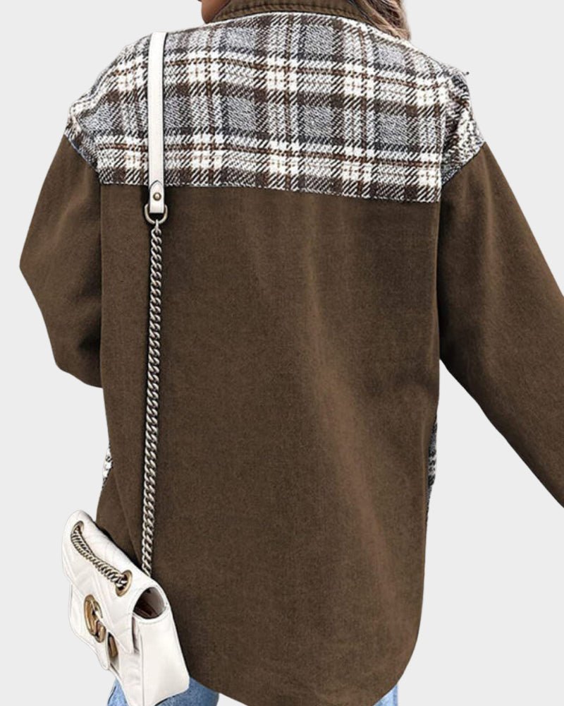 Stijlvolle Retro Spijkerjas voor Dames - Modieuze Spijkerstof Jas