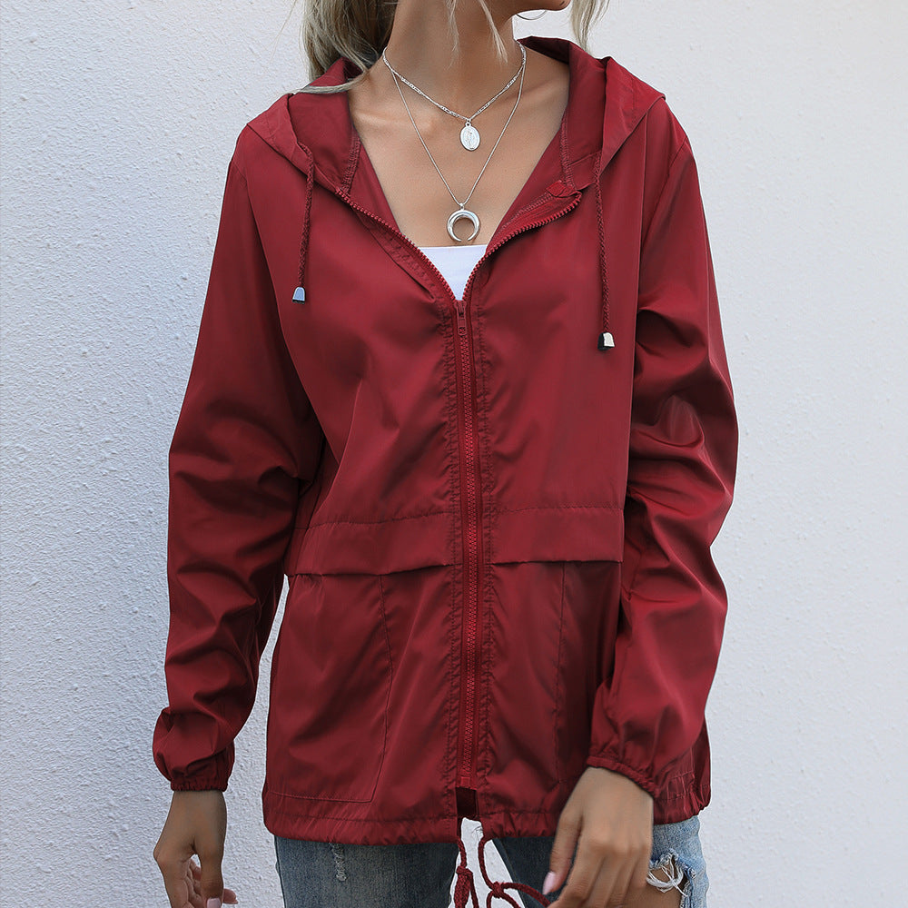 Bernice - Waterdichte Damesjas met Rits | Comfortabele Herfstjas