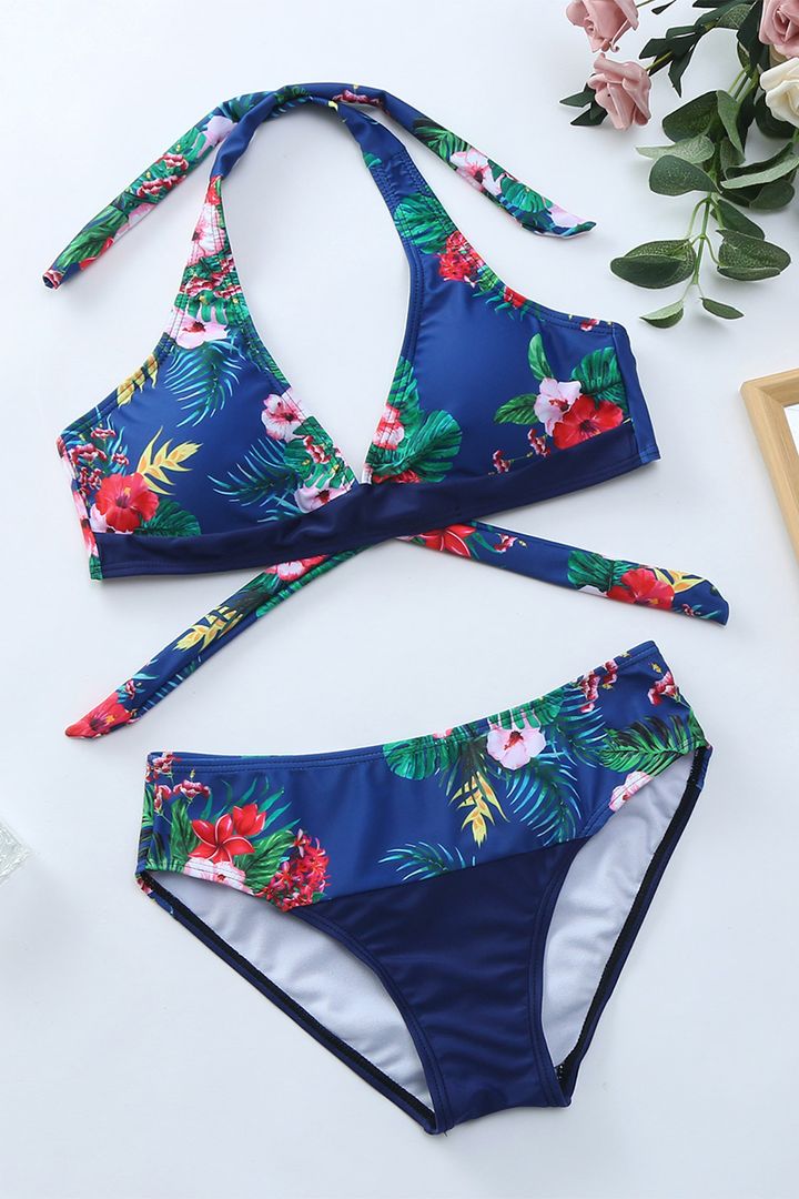 Alyssa - Bloemenprint Bikini Set voor Dames | Stijlvolle en Comfortabele Zwemkleding