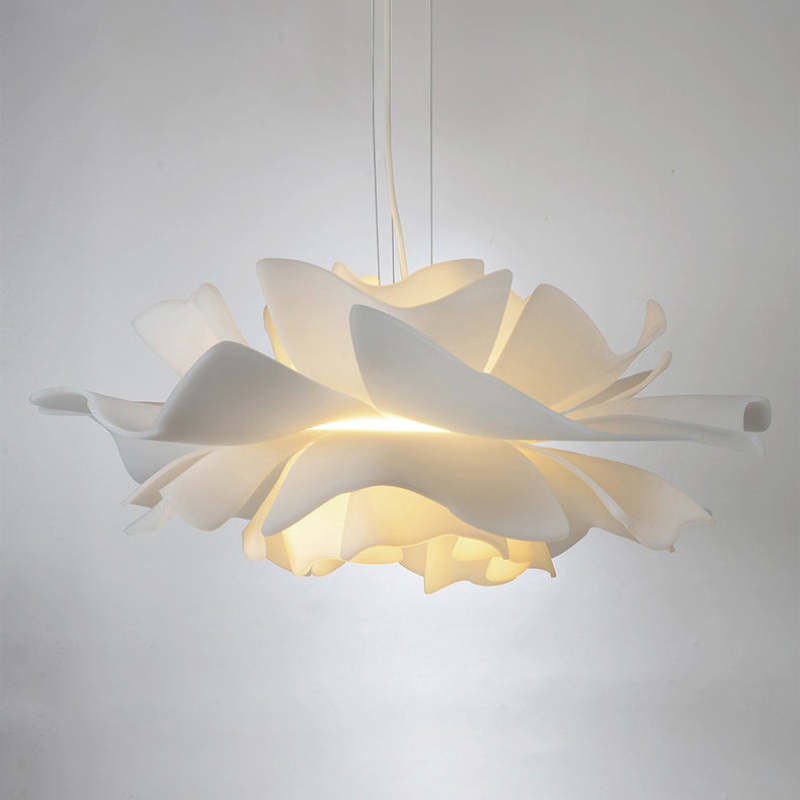 FloraLuxe Moderne Design Hanglamp - Bloemvormige Metalen Lamp voor Woonkamer en Slaapkamer