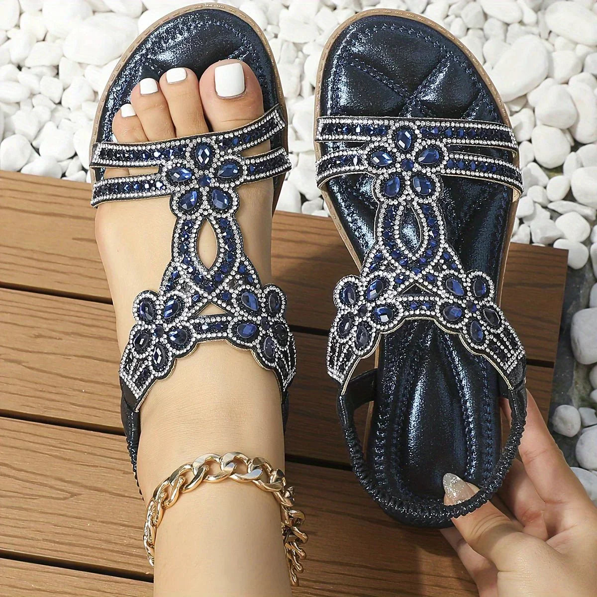 AriellaStyle - Boheemse Strandsandalen voor Dames – Comfort en Stijl voor Zomerdagen