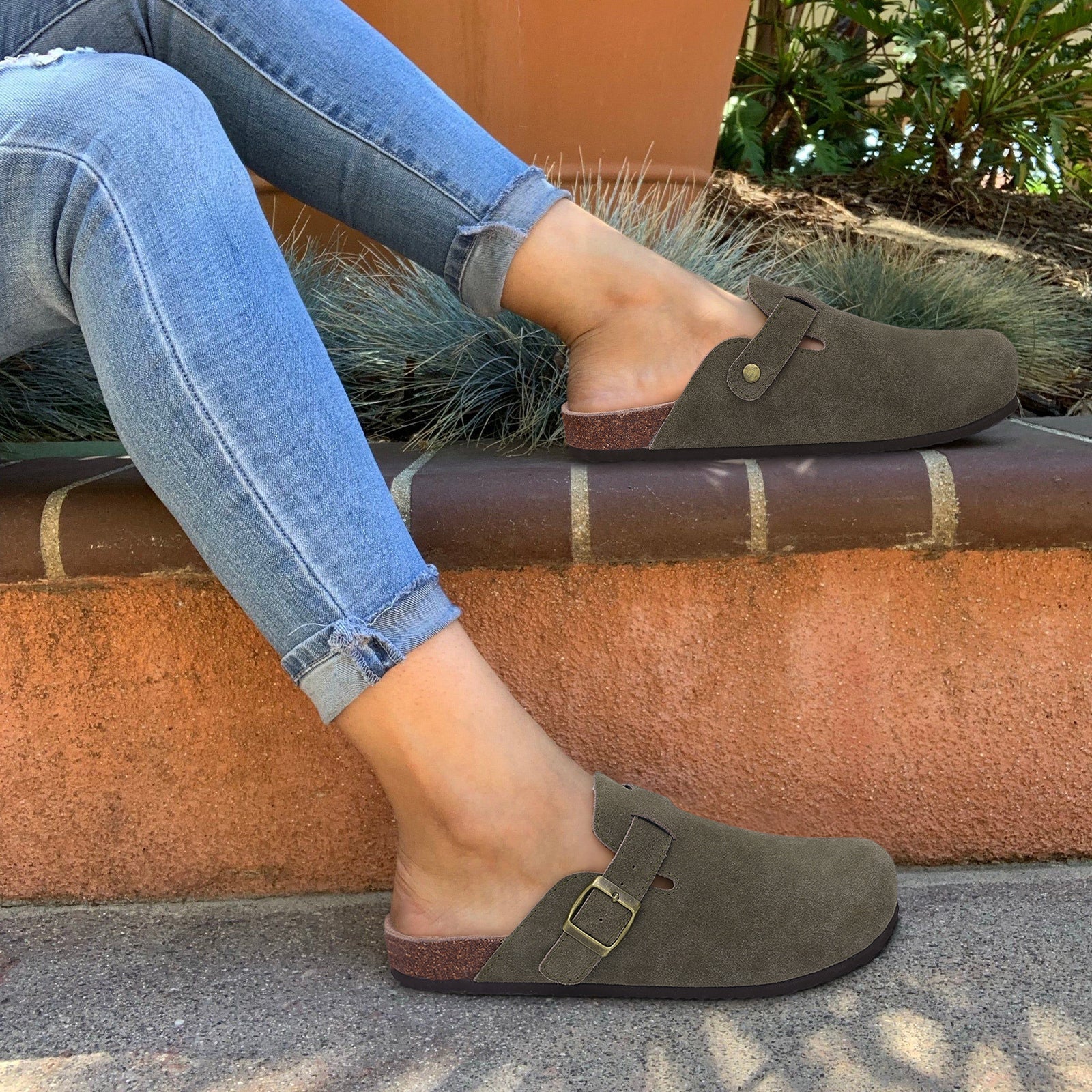 Eudora Premium Unisex Leren Sandalen - Comfort en Stijl in Boston Design