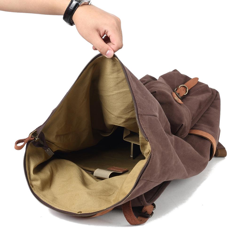 Katoenen Canvas Laptop Rugzak | Oslo – Duurzame Rugzak voor Laptop en Dagelijks Gebruik