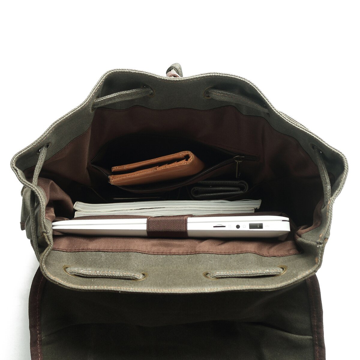 Canvas Wandelrugzak | UppsalaStyle – Duurzaam en Ruim voor Outdoor Avonturen