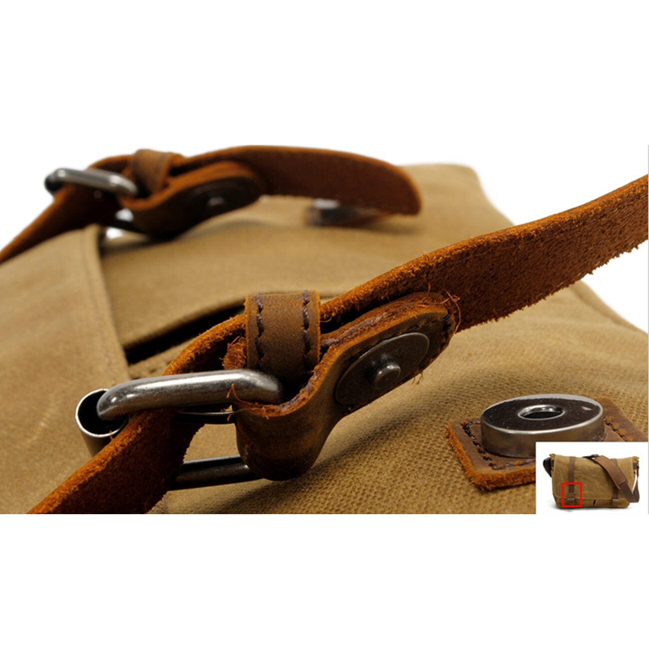 Canvas Laptop Messenger Tas | UrbanEdge – Stijlvol en Functioneel voor Werk en Reizen