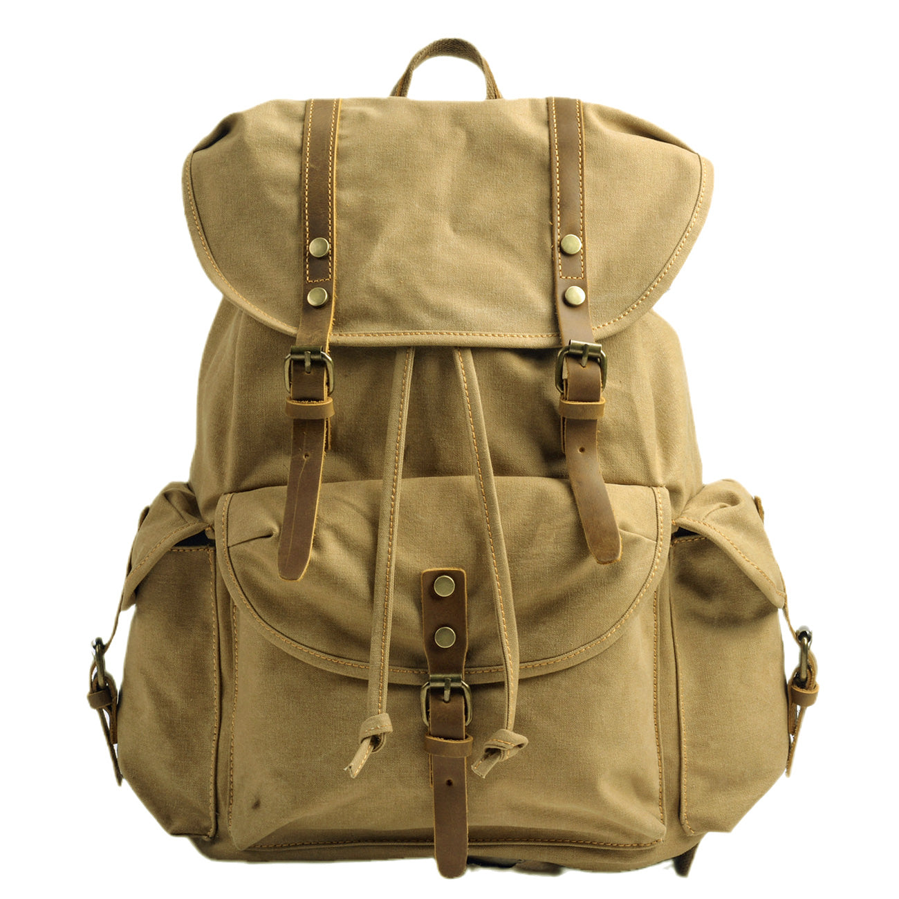 Militaire Canvas Rugzak | ExpeditionGear – Robuust en Betrouwbaar voor Avonturen