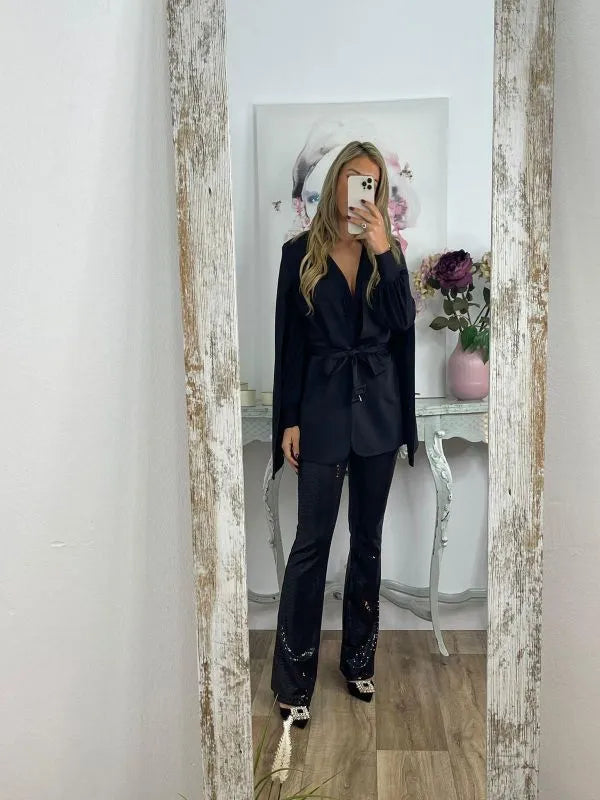 Marlina - Klassieke Drie-delige Comfort Set voor Dames | Elegante en Comfortabele Outfit