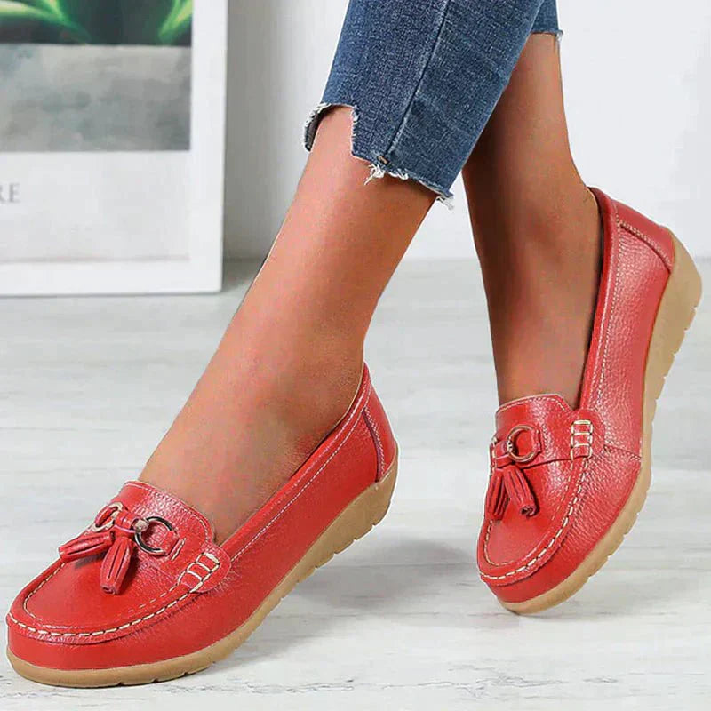Amelia Trendy Orthopedische Loafers - Stijlvolle en Ondersteunende Dames Loafers