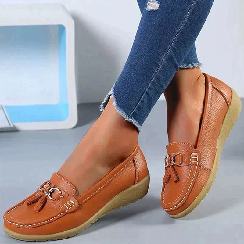 Amelia Trendy Orthopedische Loafers - Stijlvolle en Ondersteunende Dames Loafers