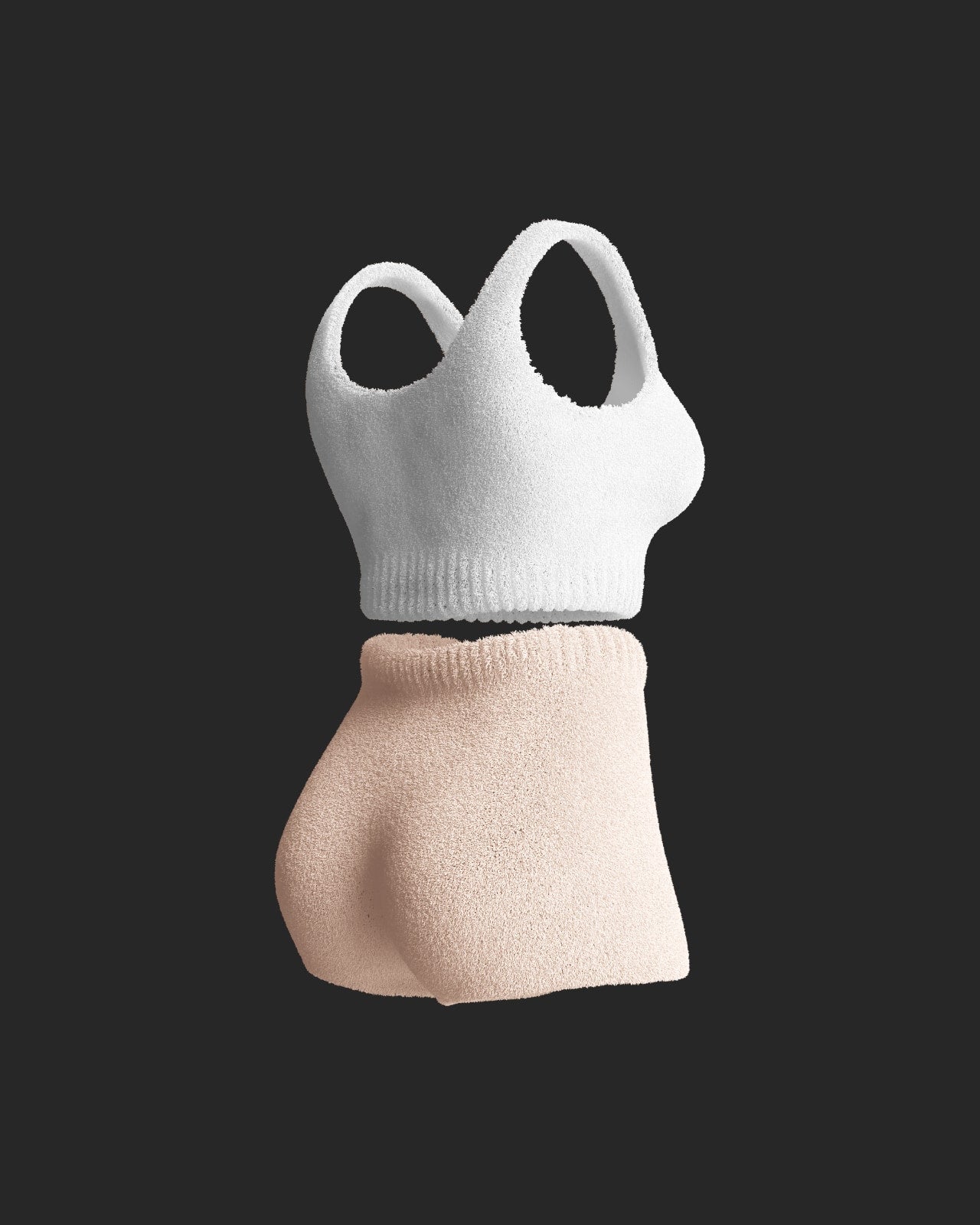 ComfortDays - Drieledig Lounge-Set met Zachte Stoffen Shorts voor Dames