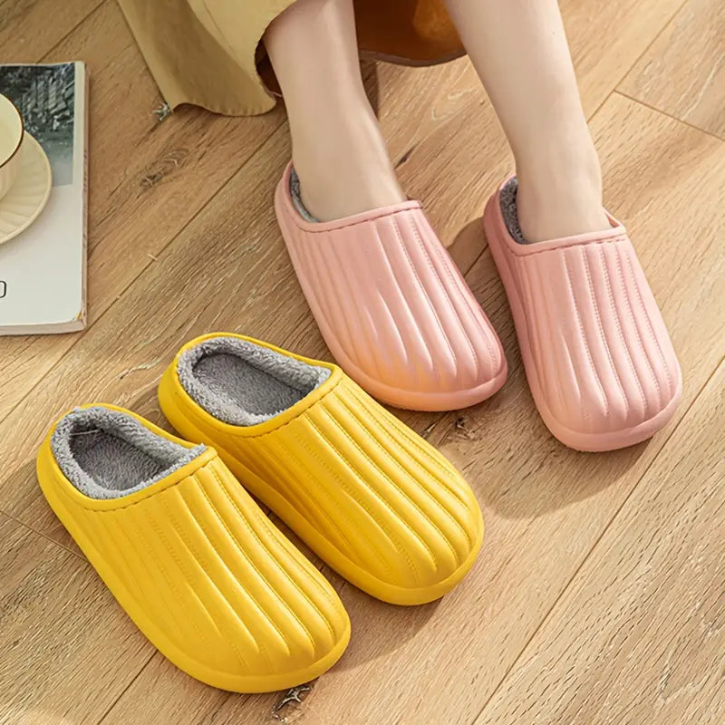 Lena Dames Waterdichte Huisslippers - Comfortabele en Duurzame Pantoffels voor Thuis