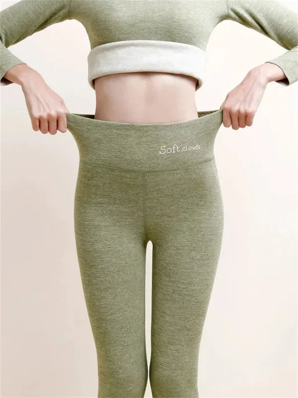 WinterWarm Leggings | Slankmakende Fleece Leggings voor Extra Warmte en Comfort