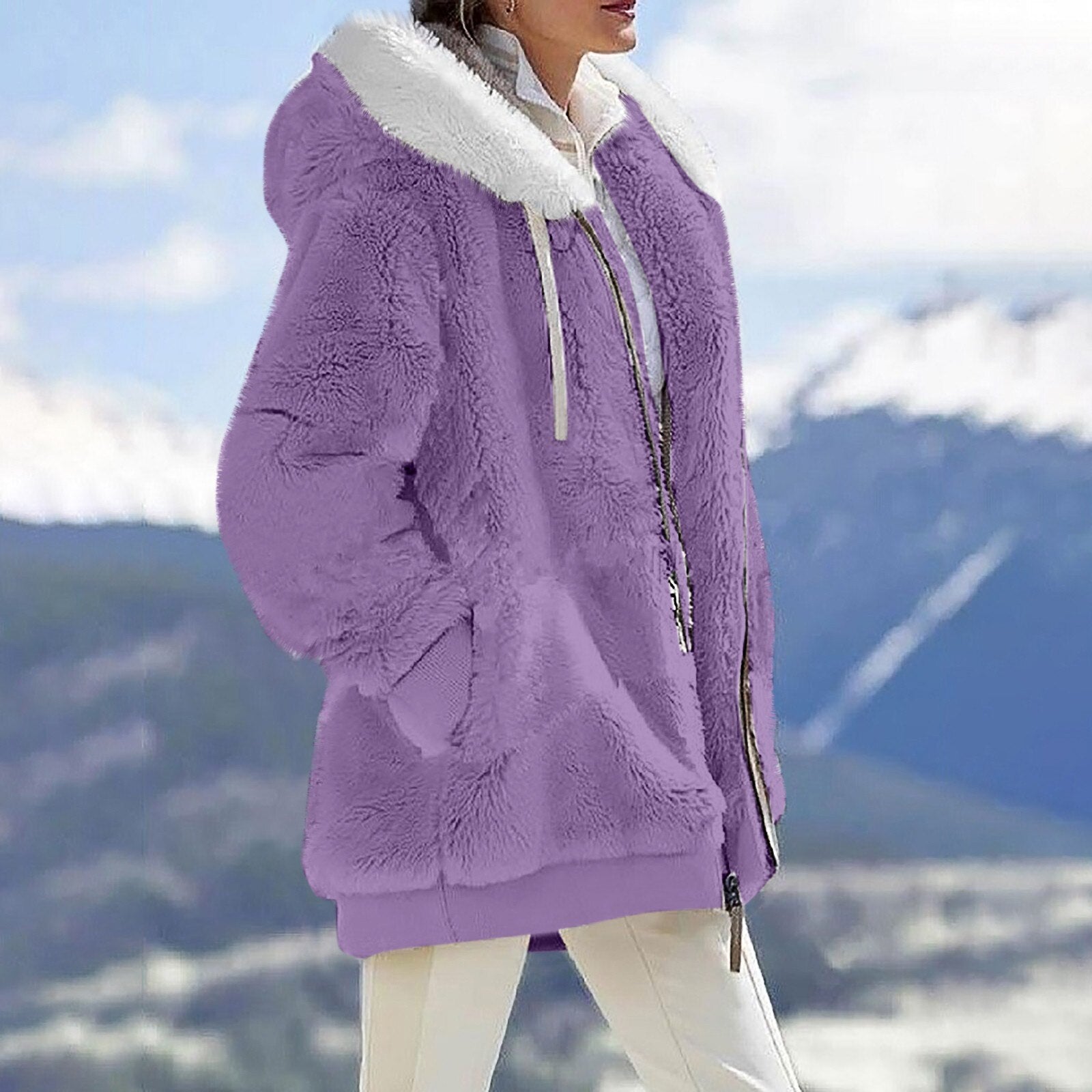 DinaVest - Elegante en Heerlijk Warme Dames Bodywarmer van Zacht Fleece