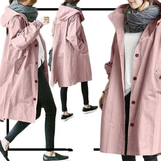 Lina – Stijlvolle Dames Trenchcoat | Elegant en Comfortabel voor Elke Gelegenheid
