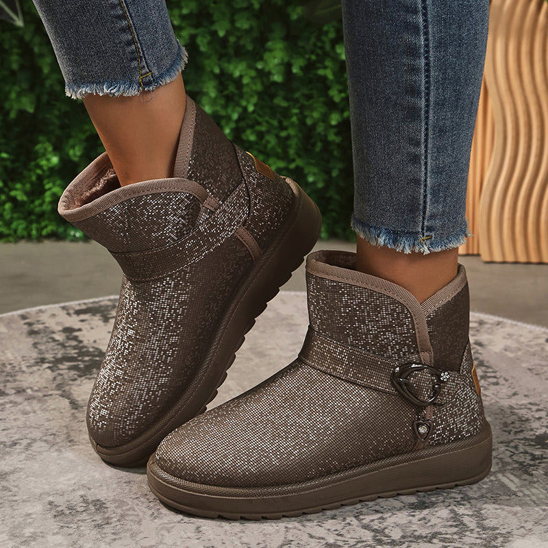 PolarCush - Gewatteerde Winterlaarzen voor Warmte en Comfort