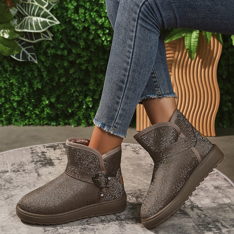 PolarCush - Gewatteerde Winterlaarzen voor Warmte en Comfort