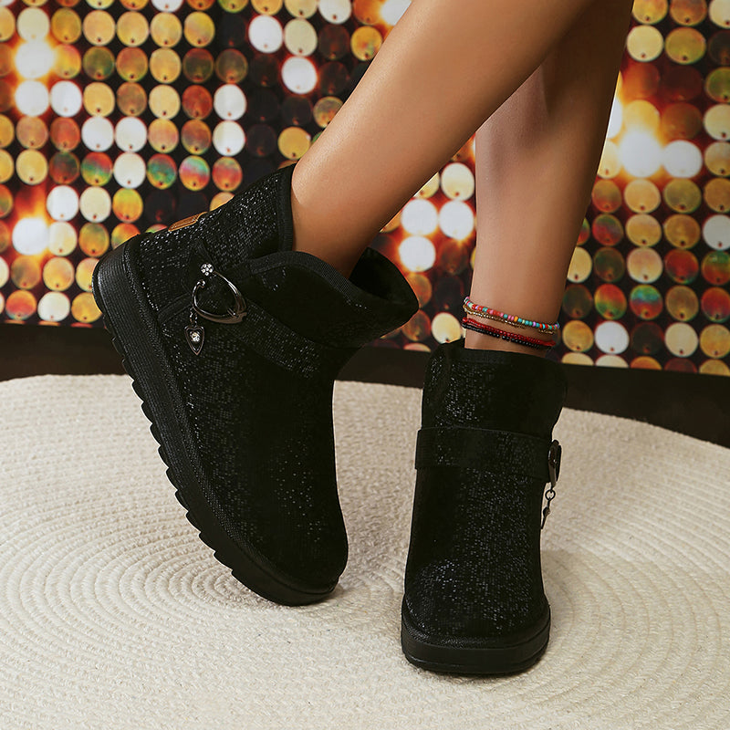 PolarCush - Gewatteerde Winterlaarzen voor Warmte en Comfort