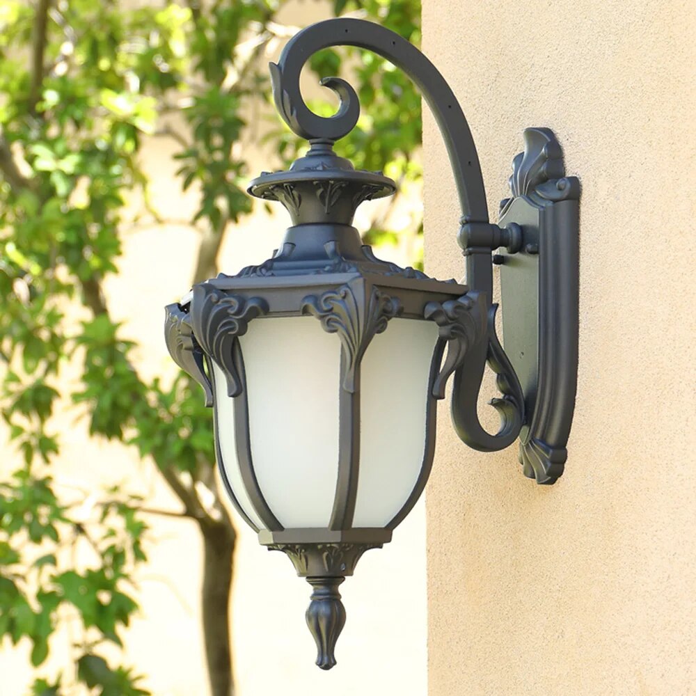 LoungeGlow - Vintage LED Buitenlamp voor Gezellige Verlichting