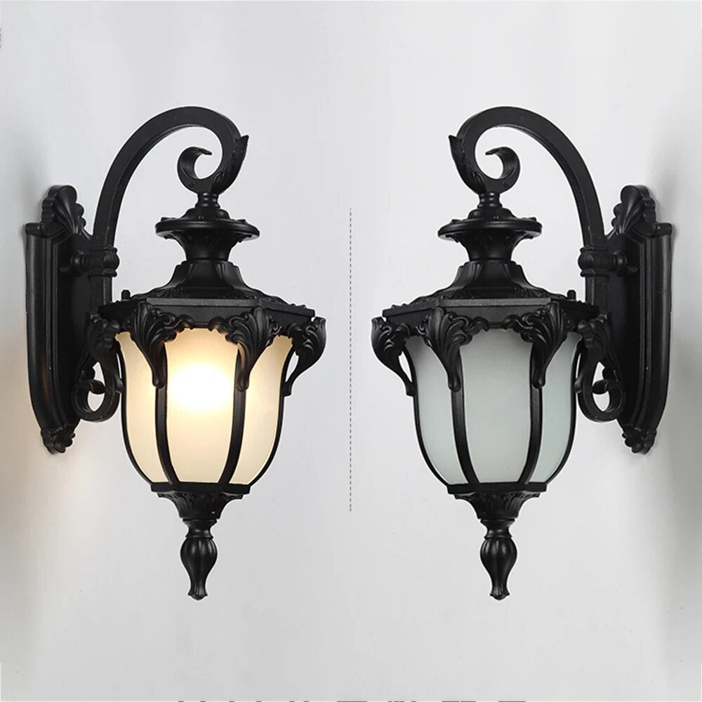 LoungeGlow - Vintage LED Buitenlamp voor Gezellige Verlichting