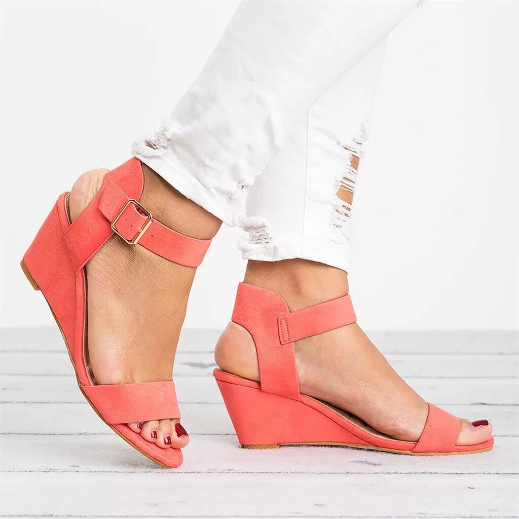 ElegantieWedge Bandjes Sandalen – Stijlvol & Comfortabel