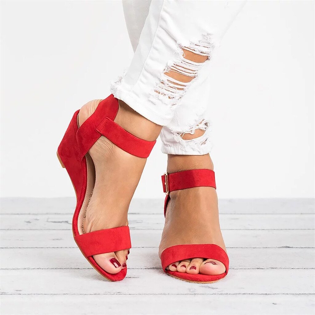 ElegantieWedge Bandjes Sandalen – Stijlvol & Comfortabel