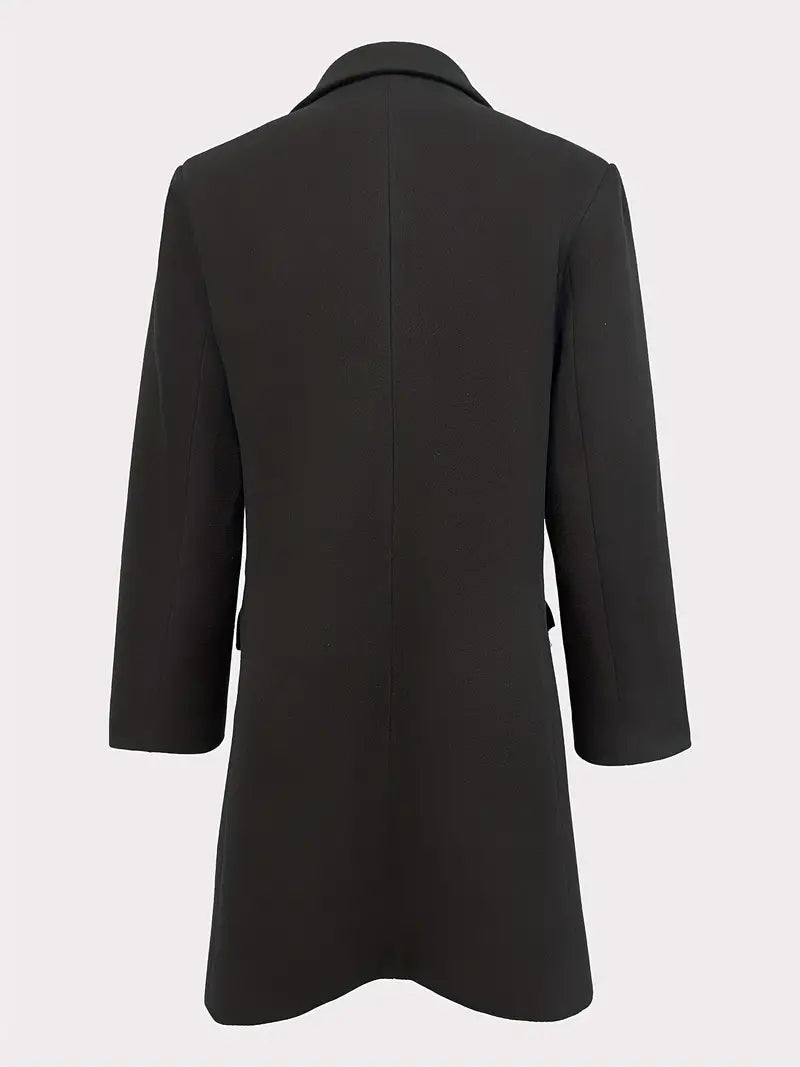 Karin – Elegante Damesjas met Knopsluiting | Perfect voor Herfst en Winter