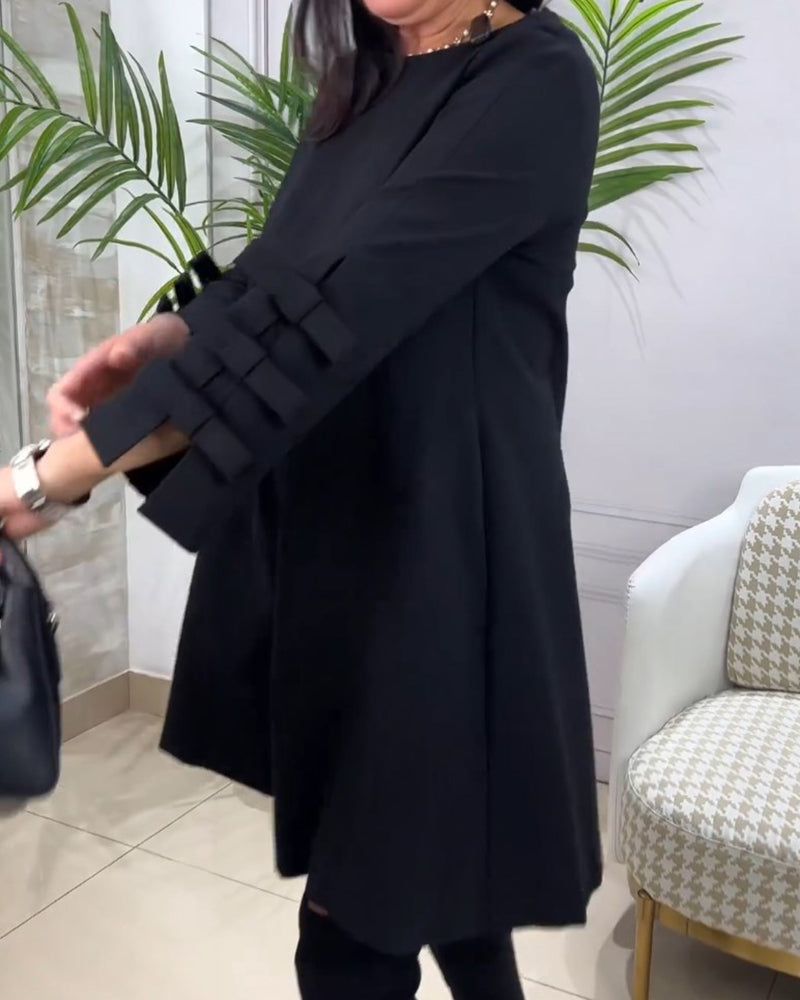 Liselotte - Casual Jurk met Lange Mouwen