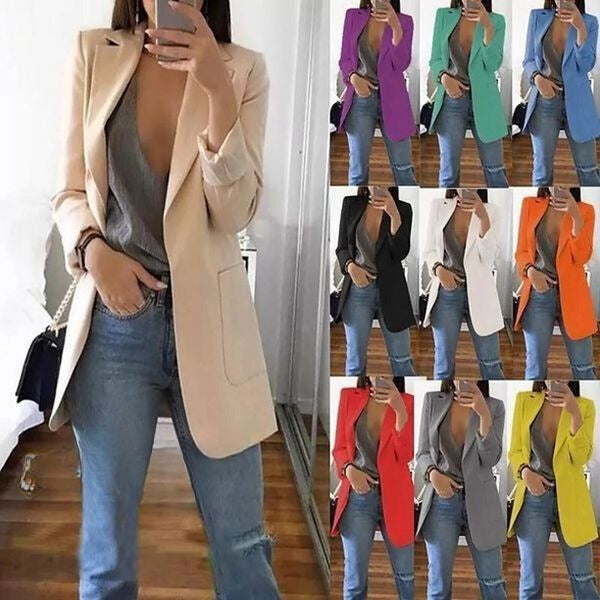 Lina - Elegante Kantoorblazer voor Dames | Stijlvolle en Professionele Look