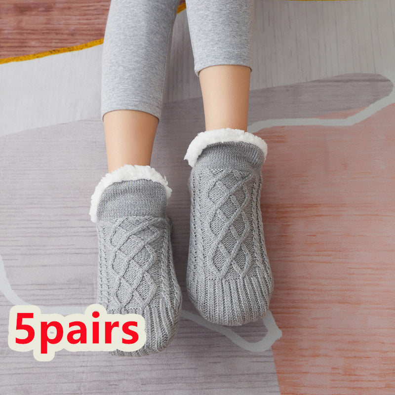 WarmFeet | Warme Winter Wol Sokken | Houd je voeten knus en warm | Antislip en Stijlvol