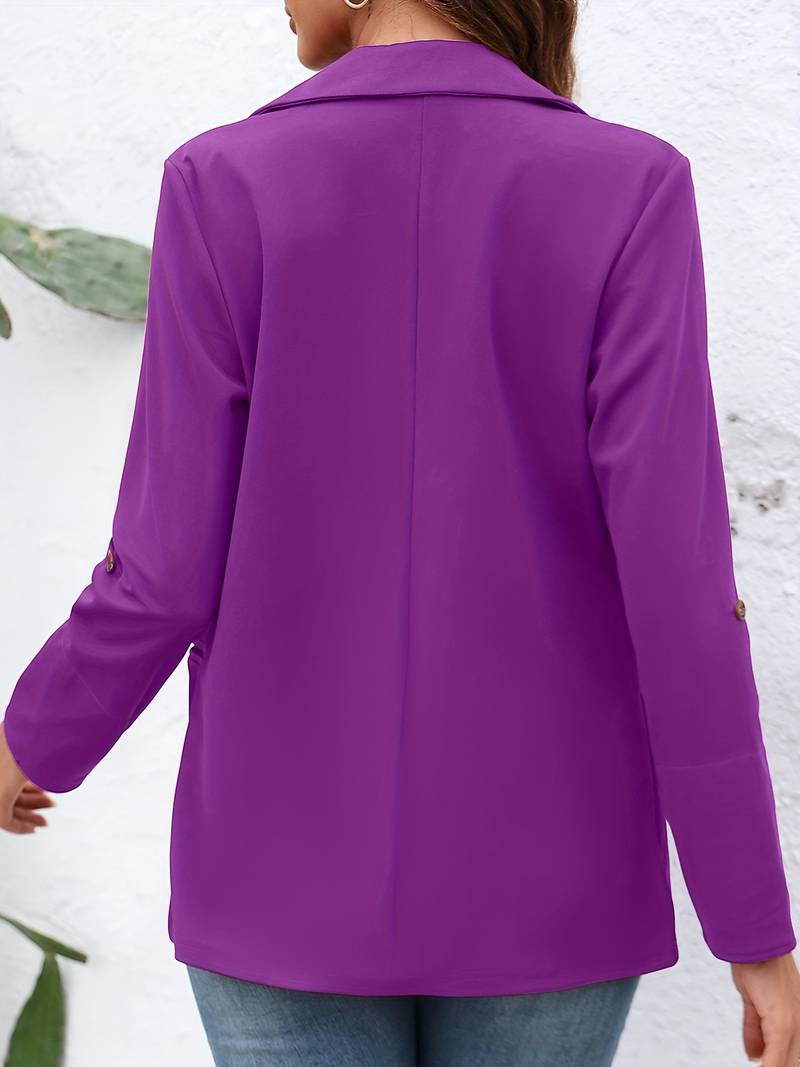 Elena – Casual Blazer met Open Voorzijde voor Dames | Stijlvol en Comfortabel