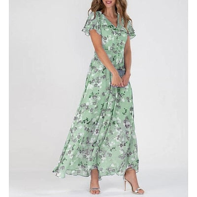 Fleur - Bloemenprint Zomerjurk