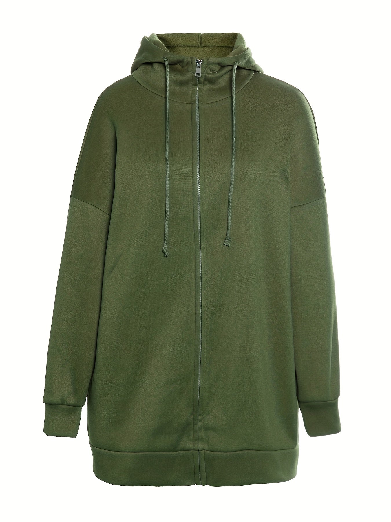Delora Comfort - Extreem Comfortabele Lange Zip-up Pluche Hoodie met Capuchon voor Dames