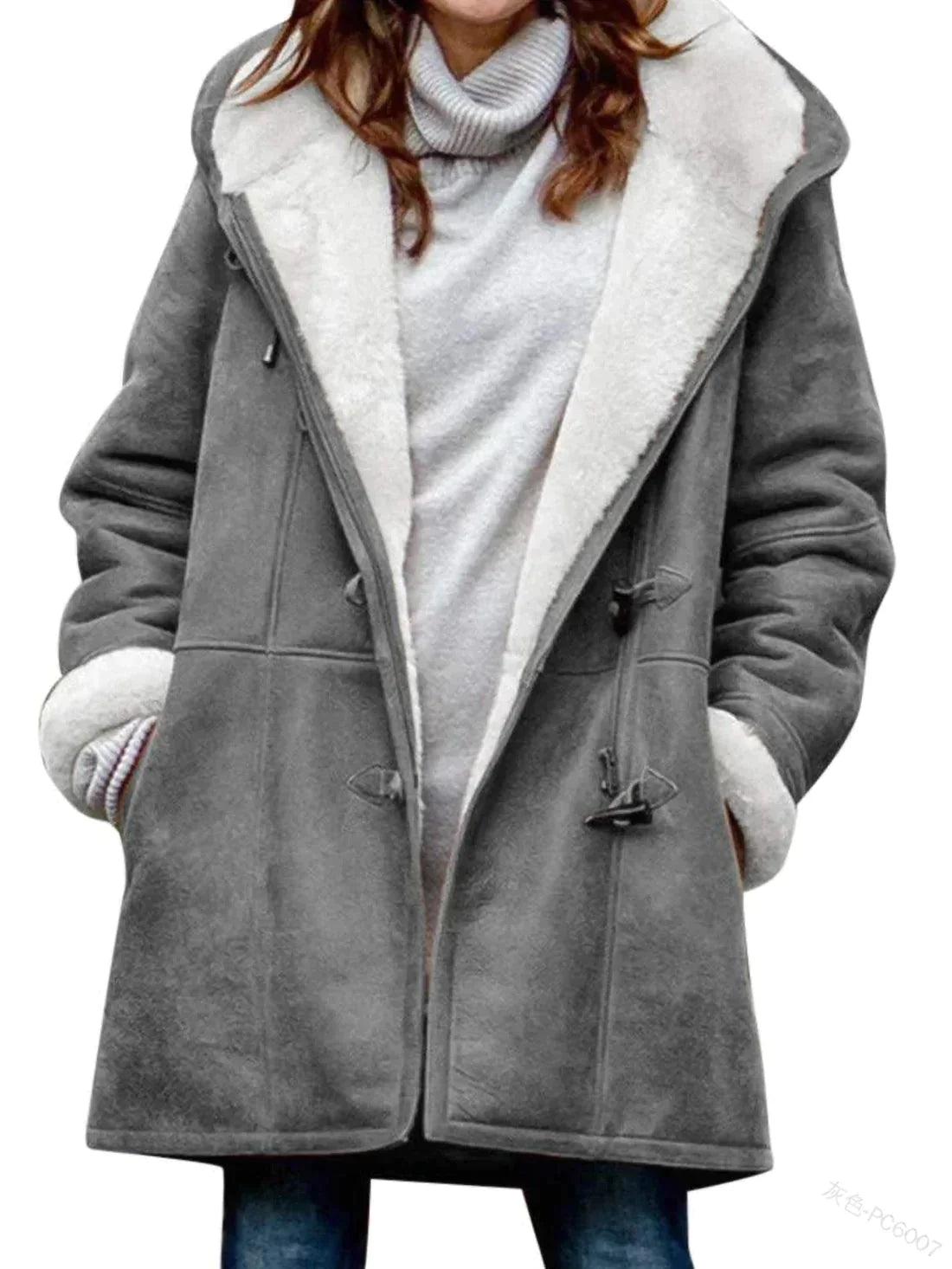 SelenaWarm - Warme Dames Winterjas met Fleecevoering | Comfortabele en Stijlvolle Winterjas voor Vrouwen
