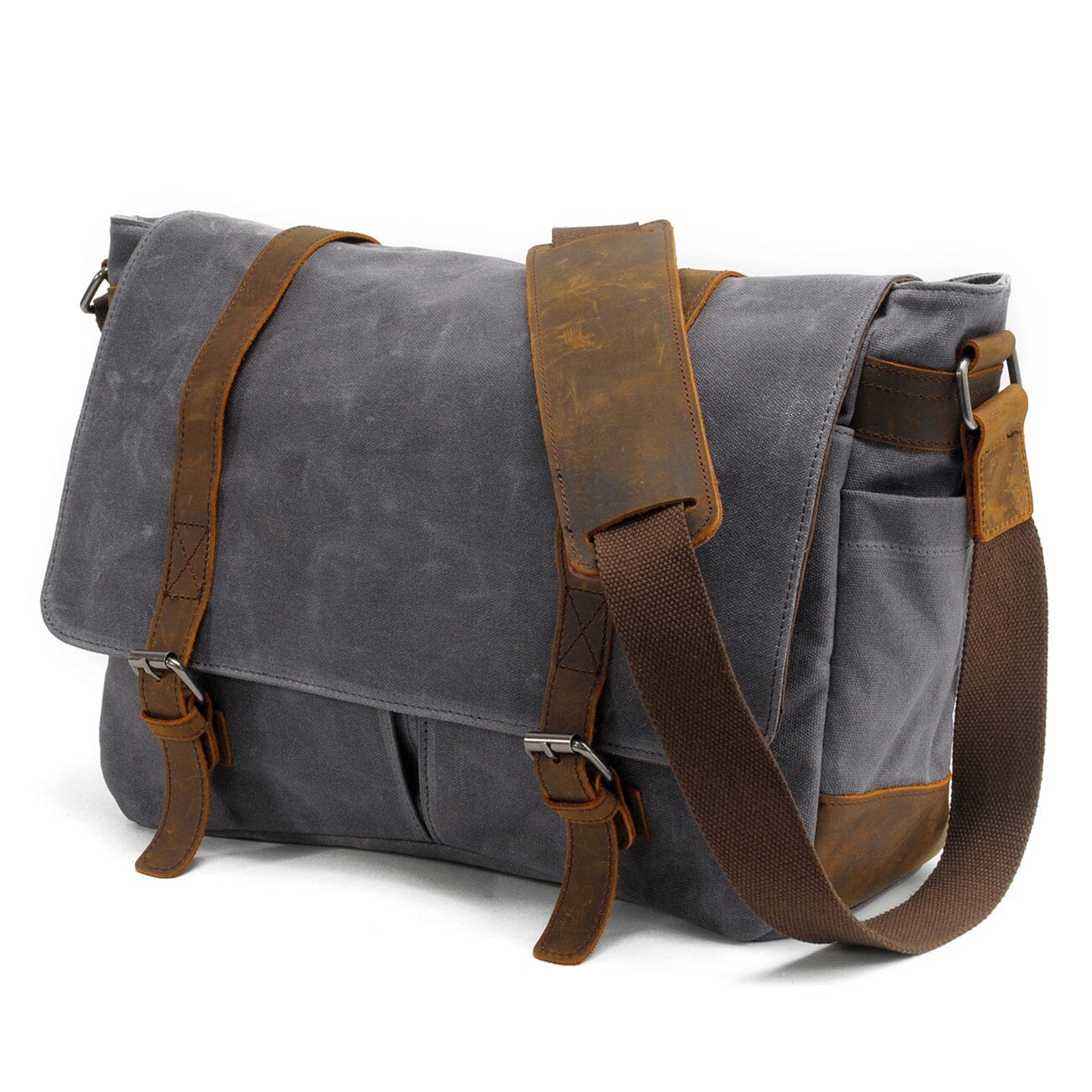 Canvas Laptop Messenger Tas | UrbanEdge – Stijlvol en Functioneel voor Werk en Reizen