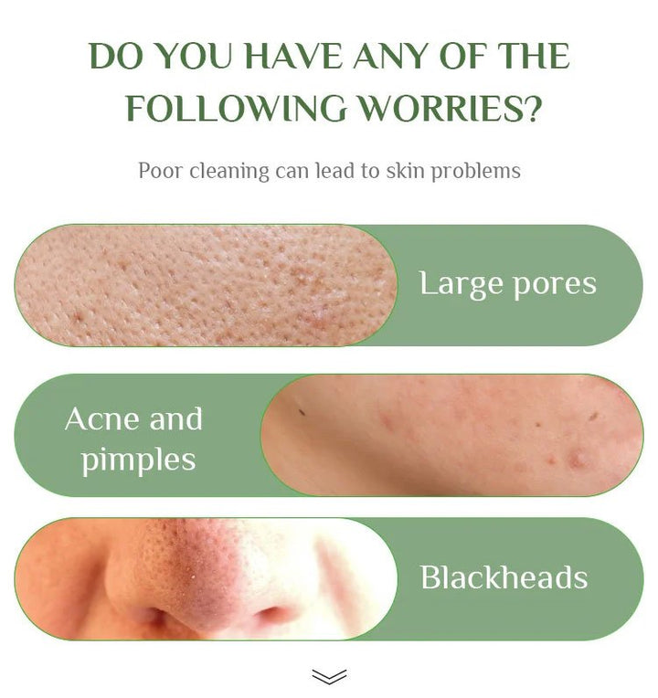 PureGreen - Natuurlijk Huidreinigings- en Meeëterverwijderaar (2 stuks)