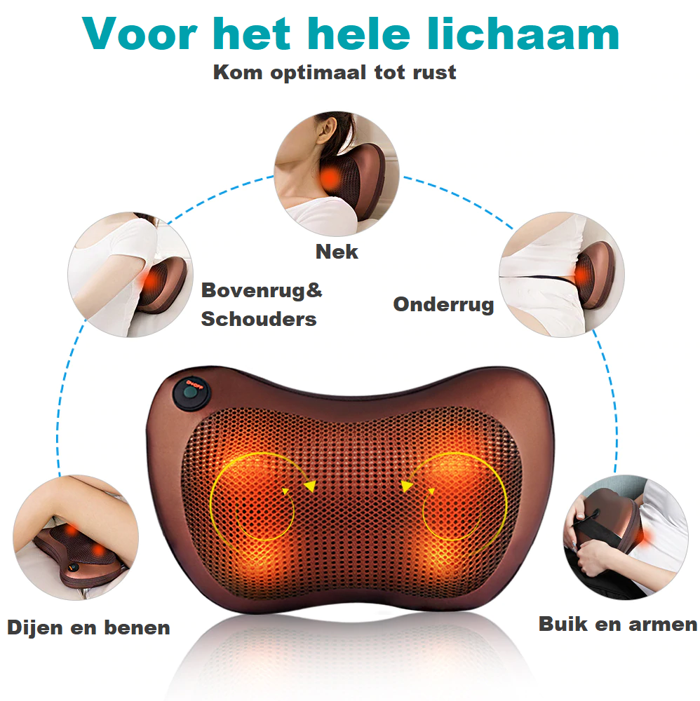 Relaxio - Massagekussen voor Nek en Schouders