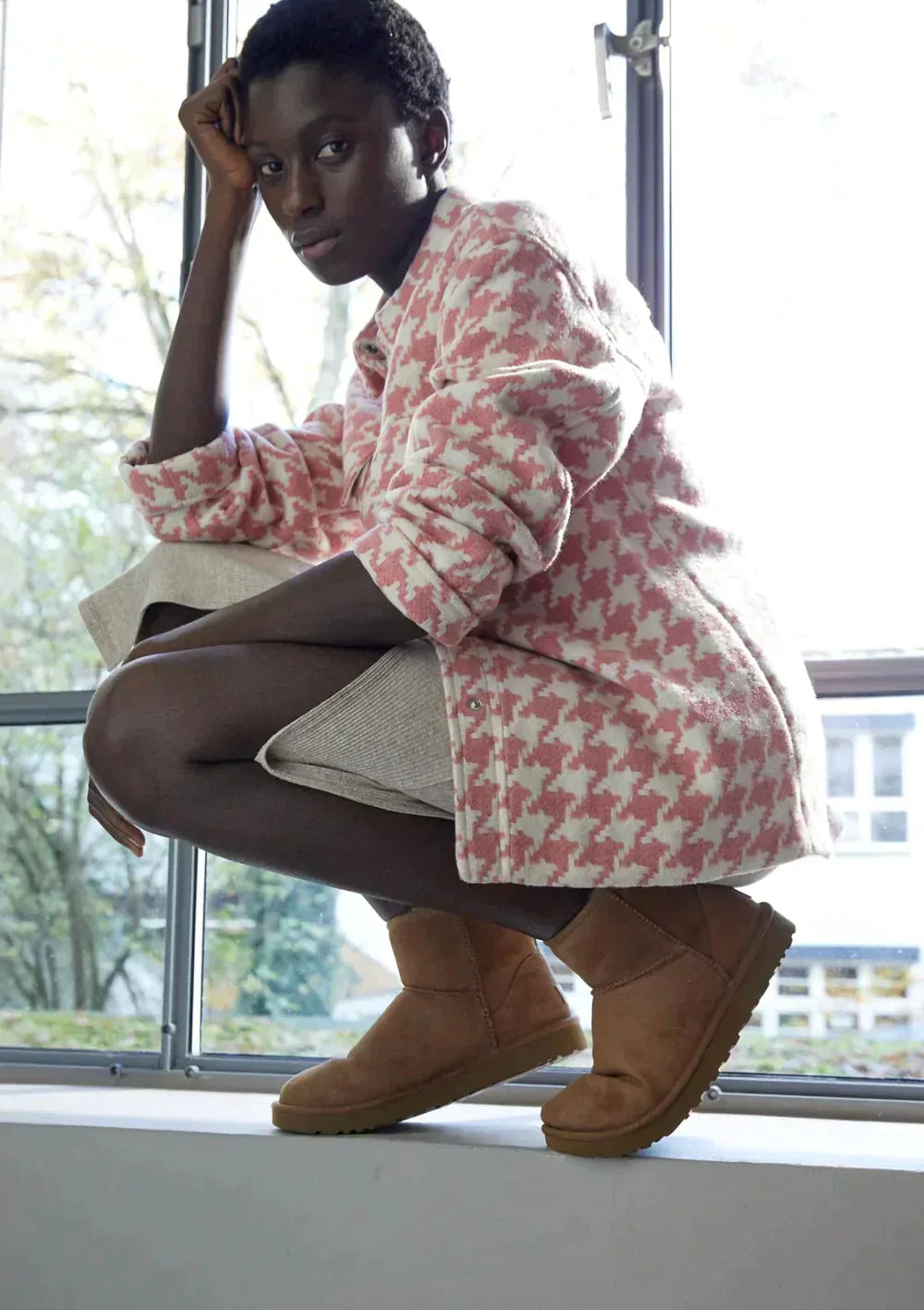 Suede Luxe Enkellaarsjes met Warme Voering - Comfortabele Damesboots voor Winterdagen