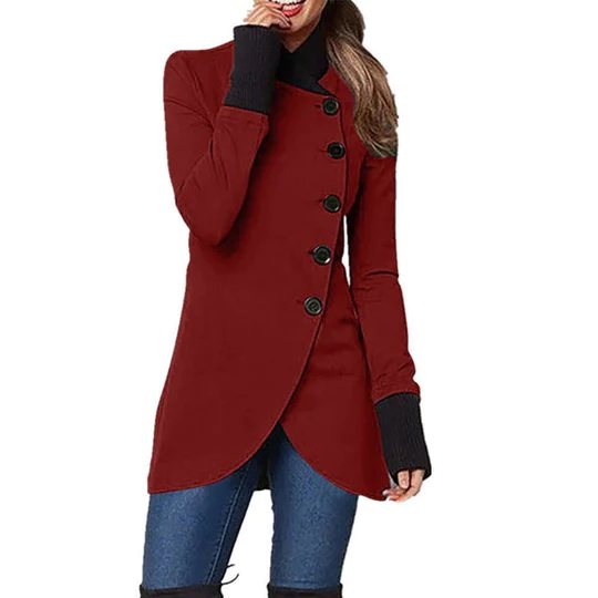 Elise - Iconische Winterjas voor Dames met Elegante Stijl
