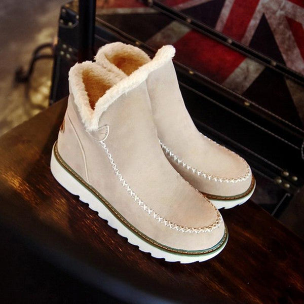 WinterGuard Pro - Gevoerde Winterlaarzen voor Dames