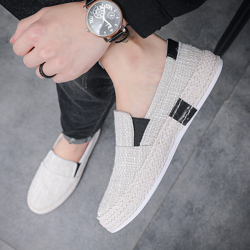 UrbanEase Espadrilles voor de Moderne Man – Grijs, Blauw, Bruin | Comfort en Stijl voor de Zomer