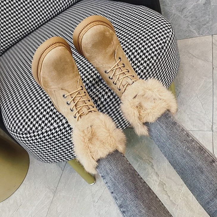 PolarFleece - Gewatteerde Winterlaarzen voor Dames