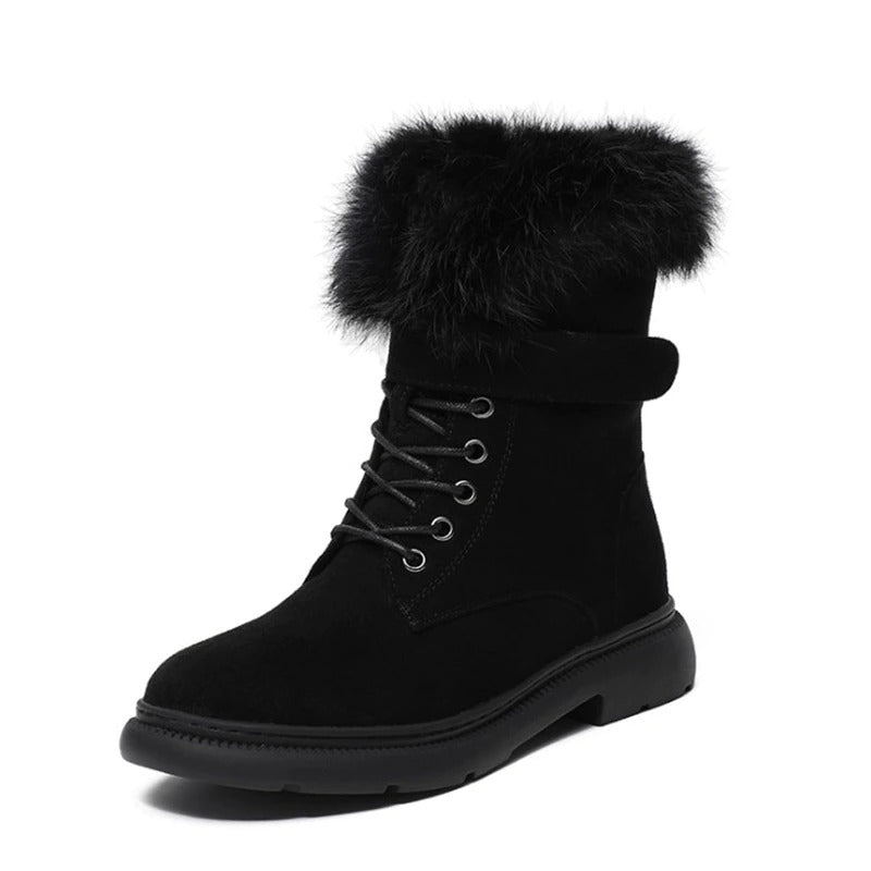 Elara Luxe - Warme Gepolsterde Winterstiefel voor Dames | Comfortabele en Modieuze Winterschoenen