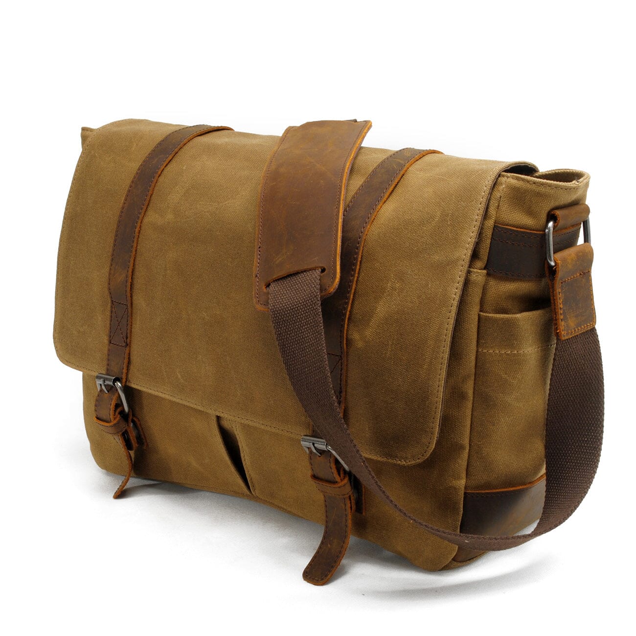 Canvas Laptop Messenger Tas | UrbanEdge – Stijlvol en Functioneel voor Werk en Reizen
