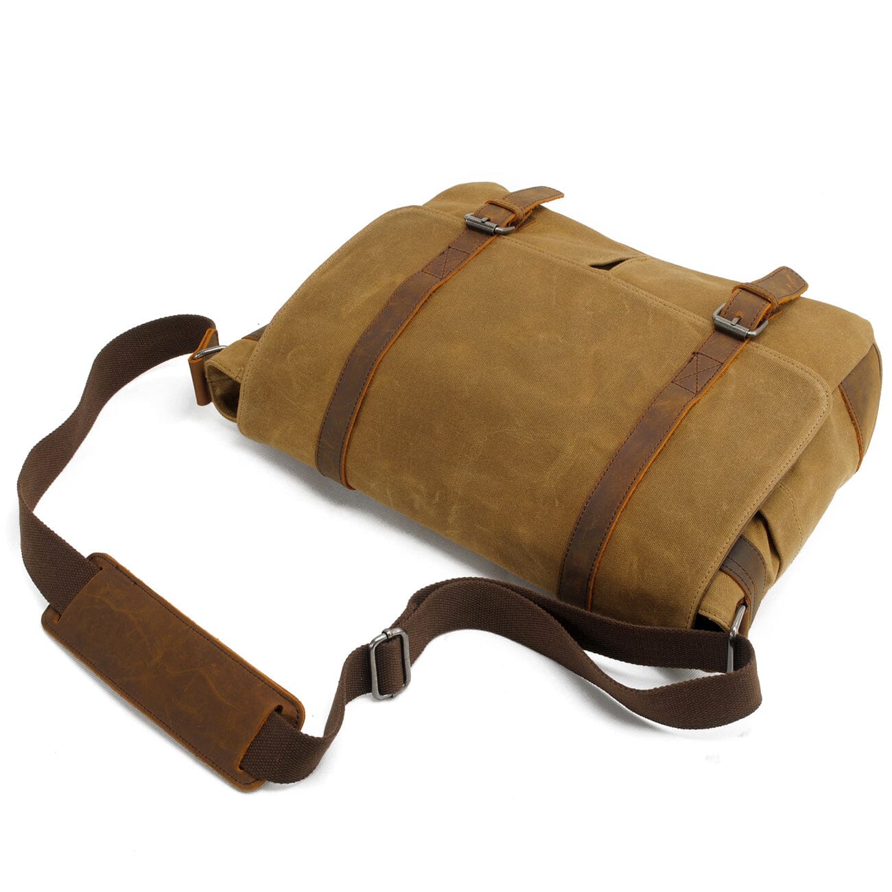 Canvas Laptop Messenger Tas | UrbanEdge – Stijlvol en Functioneel voor Werk en Reizen